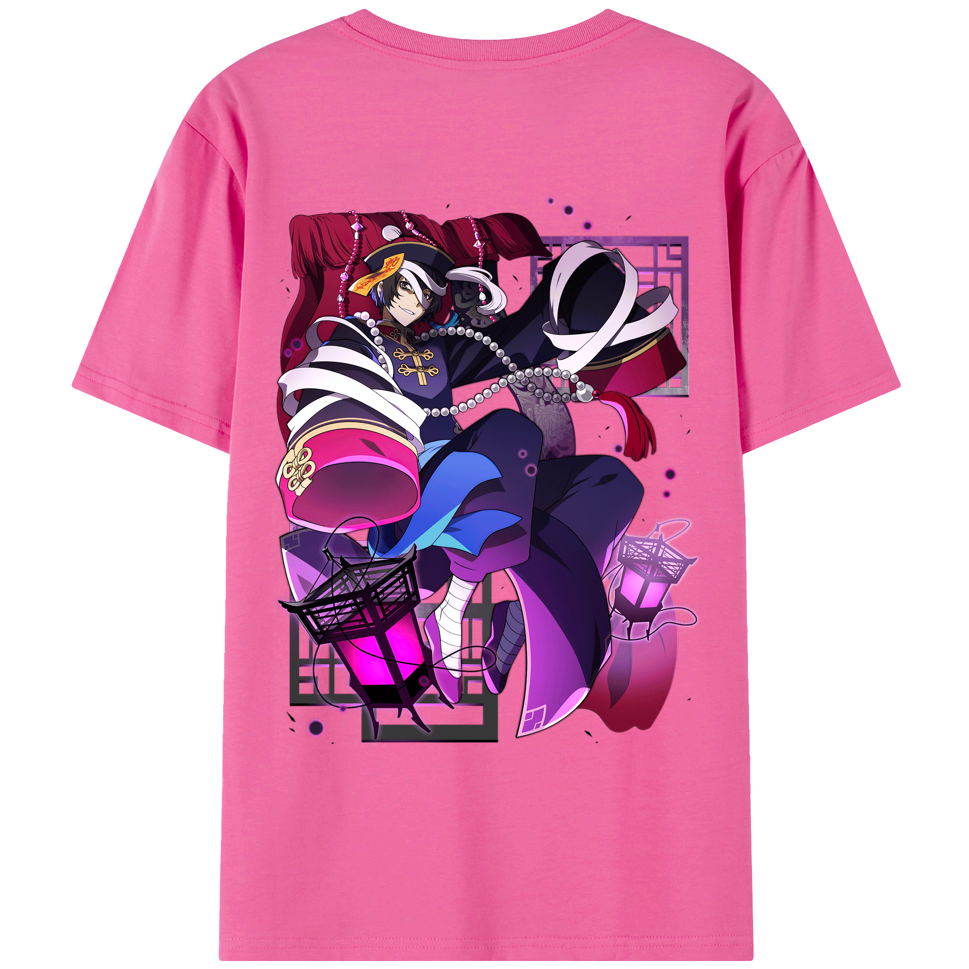 （画像用） 文豪ストレイドッグス Bungo Stray Dogs レディース半袖Tシャツ(バックプリント)